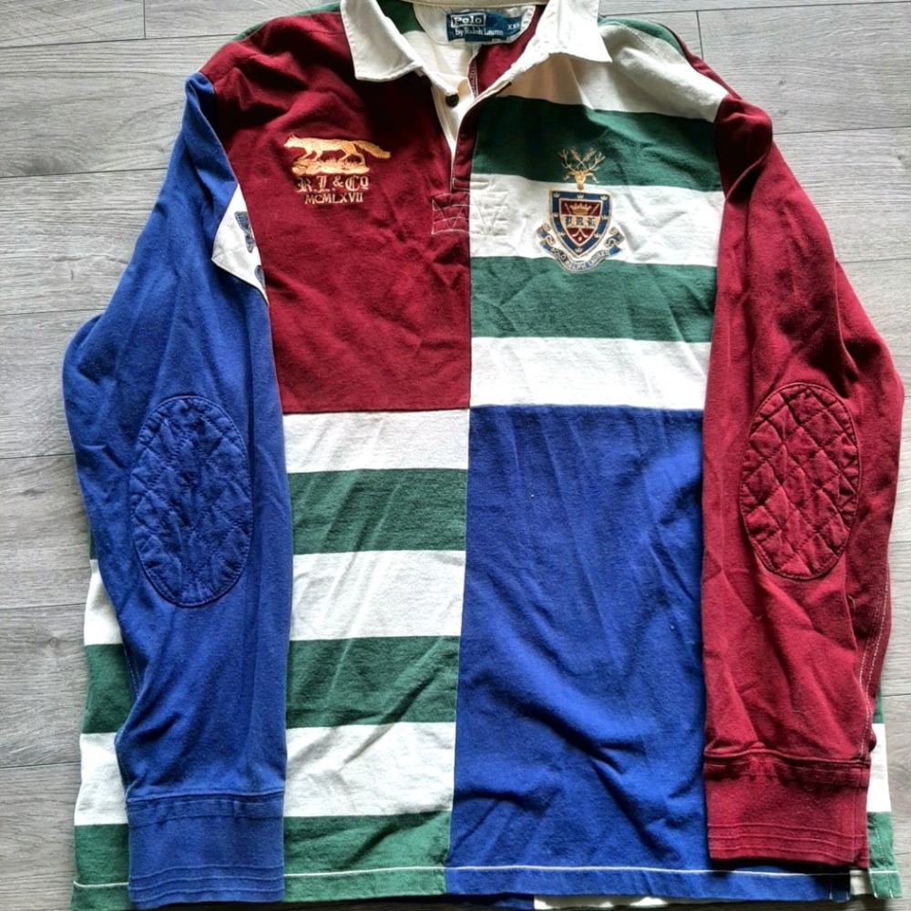 Men's polo rugby shirt